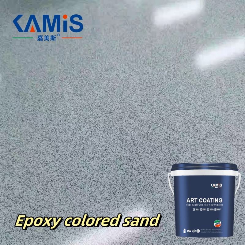 Home Indoor Epoxy Colored Sand Self-lev