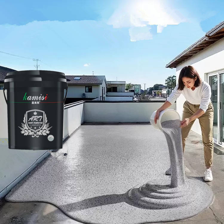 New Artistic Colored Sand Floor Paint W